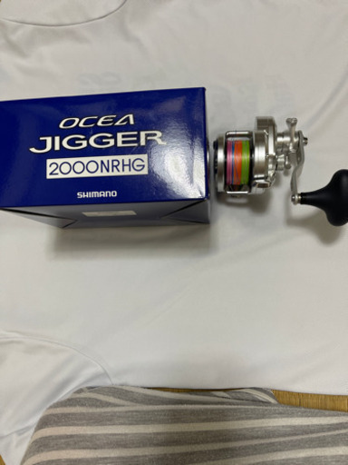 SHIMANO  OCEA JIGGER  2000NRHGリール　ほぼ新品　箱、説明書付