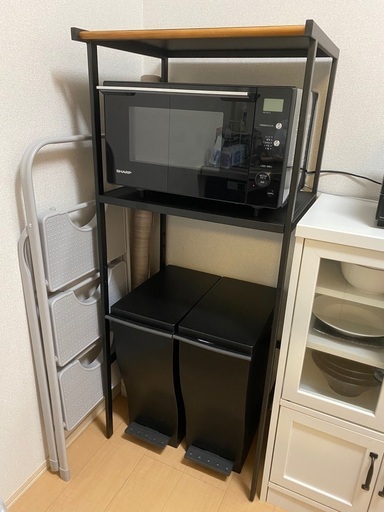 レンジラック　レンジ台　スチールラック