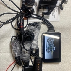 バイク　ドライブレコーダー　ドラレコ　タッチパネル　GPSの画像
