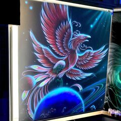 ブラックライトアートスクールの画像