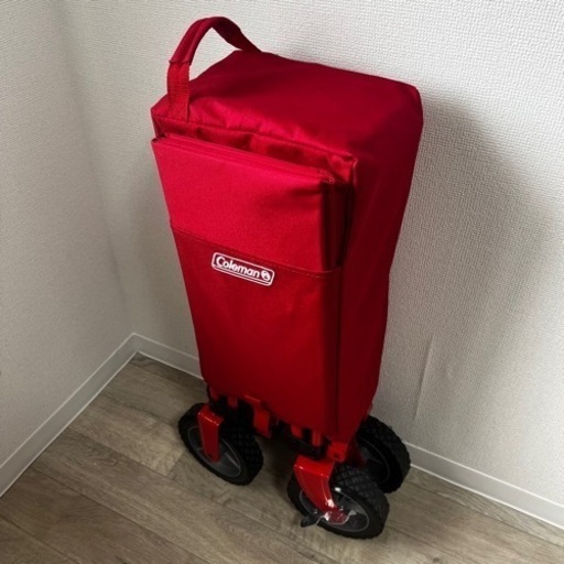 コールマンColeman　アウトドアワゴン　レッド