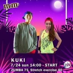 7/24(日)ZUMBAサークルの参加者さん募集☆