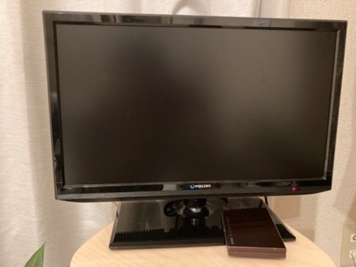 テレビ、ポータブルHDD付き