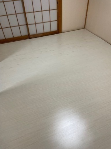 ウッドカーペット(アイボリー)　江戸間6畳　受け渡し決定しました。