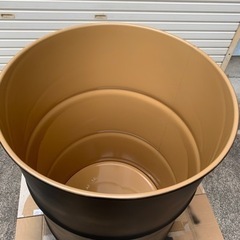 ドラム缶テーブルの画像