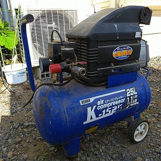 エアーコンプレッサー 25L 1.1kw