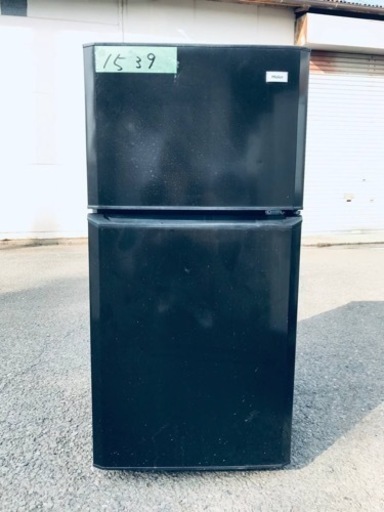 1539番 Haier✨冷凍冷蔵庫✨JR-N106H‼️