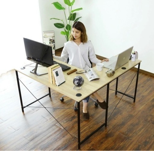 【急募お譲り】L字型 PCデスク
