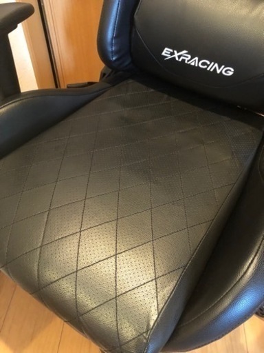 【取り引き中】ゲーミングチェア　EXRACING