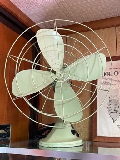 アンティーク扇風機、レトロ 1980年代最終値引きしました。又値引きしました。