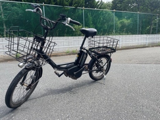 電動自転車　ブリヂストン　ブラック