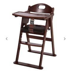 KATOJI ベビーチェア　木製　ワイドサイズ