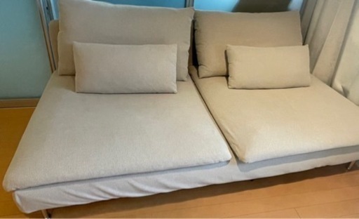 IKEA ソファ　SÖDERHAMN ソーデルハムン 3人掛けソファ