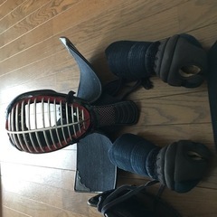 剣道防具。防具袋ありです。の画像