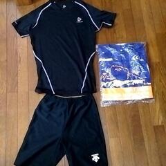 美品スポーツウェア上下セット＆新品シャツ