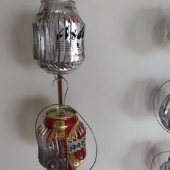ハンドメイド　空き缶風車　5個の画像