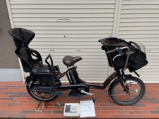 ブリヂストン アンジェリーノプティットアシスタ A20L82 20インチ リチウム8.4AH 3段 子供乗せ 電動自転車 電動アシスト自転車 引き取り可