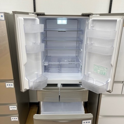 【トレファク イオンモール常滑店】2019年製SHARPの6ドア冷蔵庫！1年保証付き！ トレファク イオンモール常滑店】2019年製SHARPの6ドア冷蔵庫！1年保証