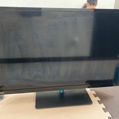 取引先決まりました。32型TVとリモコン、外付けハードディスク1T