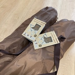 アウトドアチェア2脚　1回しか使用してませんの画像