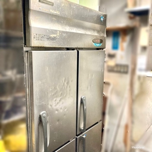 ありがとうございました❗️【業務用】ホシザキ業務用冷凍冷蔵庫 単相100V 冷蔵281L冷凍281L