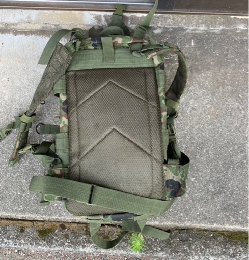 陸上自衛隊迷彩柄、ミリタリーバック