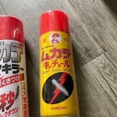 未使用未開封ムカデフマキラー3本ムカデキンチョール2本の画像