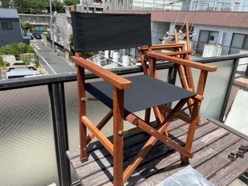 金額を下げました／ディレクターズチェア　2脚