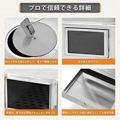 【ステンレススチール】薪ストーブ ウッドストーブ アウトドア 薪暖炉 キャンプの画像