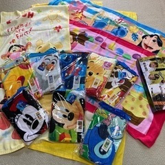 バスタオル　ディズニー&巨人　全14枚　未使用&中古