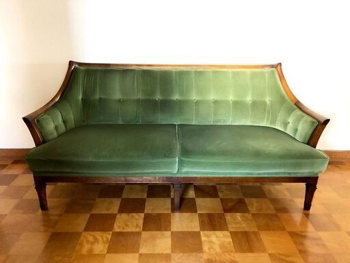 札幌近郊　送料無料　MARUNI　ﾏﾙﾆ木工　地中海ｼﾘｰｽﾞ　ｻﾗﾝﾃﾗﾌﾞｼｰﾄ　2Pｿﾌｧ