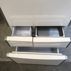 取引場所 南観音 2207-353 HITACHI 416L 6ドア冷凍冷蔵庫 R-SF42TPAM-1 2005年製の画像