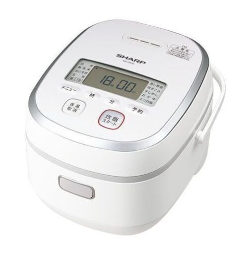 シャープ　炊飯器　SHARP KS-HA10-W　2018年製　I036