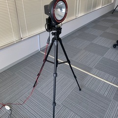 【中古】クワガタ採集　ライトトラップ　今峰製　HIDライト150W 6000ケルビン 便利な三脚セット付き　残り１台の画像