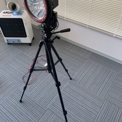 【中古】クワガタ採集　ライトトラップ　今峰製　HIDライト150W 6000ケルビン 便利な三脚セット付き　残り１台の画像