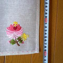韓国刺繍のランチョンマットの画像