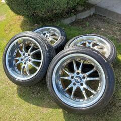 マナレイ、希少　深リム18インチ　旧車、