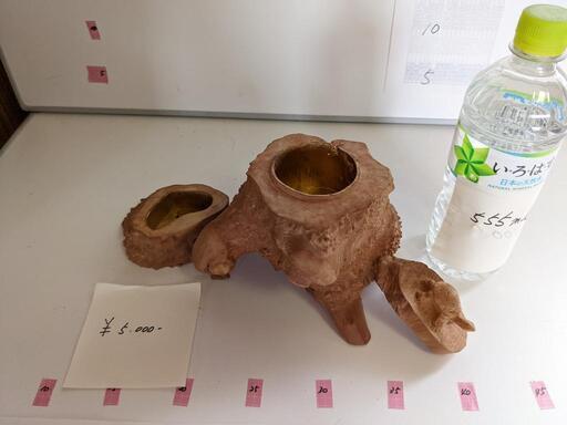 木の株　小物入れ