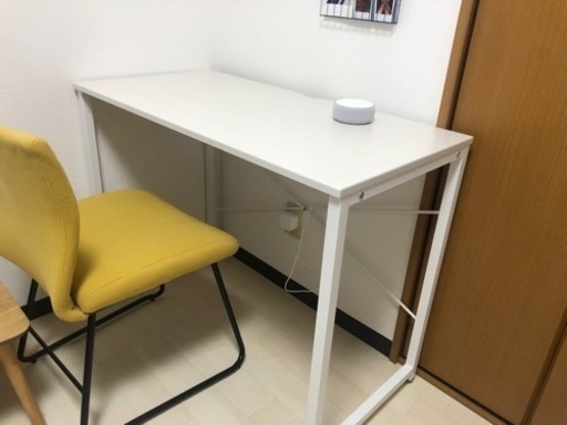 勉強机　白　ニトリ　新品　美品