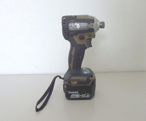 makita 14.4V 充電式インパクトドライバ TD161D オーセンティックブラウン バッテリ1個セット マキタ ☆ 札幌市 北区 屯田