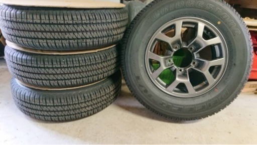 スズキ ジムニーシエラ純正アルミ付タイヤ