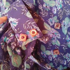 値下げ。８月末迄記載。昭和レトロ　今にないデザイン。洋装品店仕立て。の画像