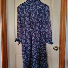 値下げ。８月末迄記載。昭和レトロ　今にないデザイン。洋装品店仕立て。の画像