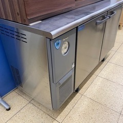 2019年製 大和冷機 インバーター コールドテーブル 冷凍冷蔵庫 5161S-EC 100Vの画像