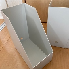 無印　ファイルボックス※4個セットの画像