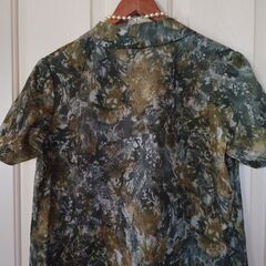 あげます！昭和レトロ　今にないデザイン。洋装品店仕立て。癒し森林カラースーツの画像