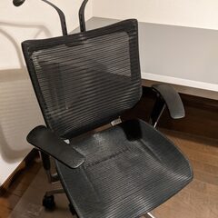 オカムラ バロンチェア ローバック ハンガー付き オフィスチェア