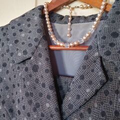 値下げ。８月末迄記載。昭和レトロ　今にないデザイン。洋装品店仕立...