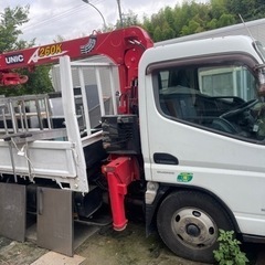 キャタートラック（故障車）の画像