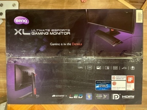 美品　benq xl2420t ゲーミングモニター120hz